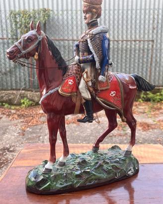 Statuetta Cavallo Porcellana Sitzendorf