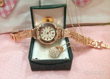 Set orologio e collana 
