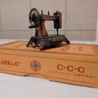 VECCHIA SCATOLA FILO PER MACCHINA DA CUCIRE -SARTI