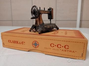 VECCHIA SCATOLA FILO PER MACCHINA DA CUCIRE -SARTI