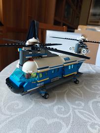 lego4439 elicottero della polizia