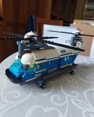 lego4439 elicottero della polizia