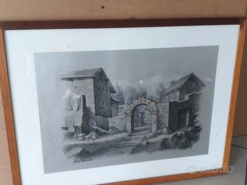 litografia di Ezio Vannucci