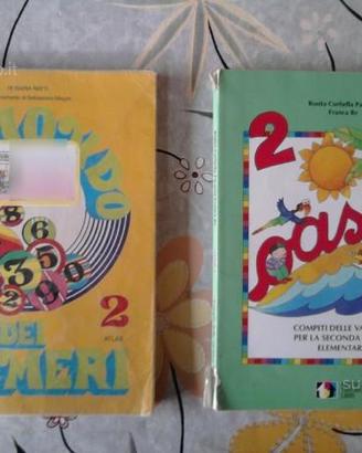 Libri di scuola elementare usati anni '90 2000