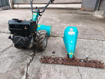 MOTOCOLTIVATORE E FALCIATRICE 