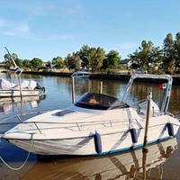 Barca 2 posti letto + Motore 80CV 4 Tempi