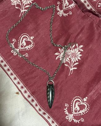 Collana police originale uomo acciaio