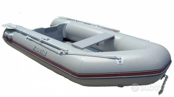 Gommone BOUDECH Judd 200 - Tender 200x132cm Con 2 Camere D'Aria E Pavimento A Doghe - Foto 6