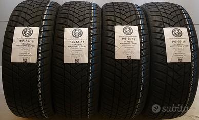 4 GOMME 195 55 16 GT RADIAL A67507