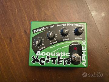 aphex acoustic xciter di box effetto chitarra acus