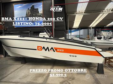 Bma x222+ honda 200cv