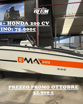 Bma x222+ honda 200cv
