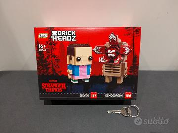 Lego BrickHeadz 40549 Demogorgone e Undici, nuovo