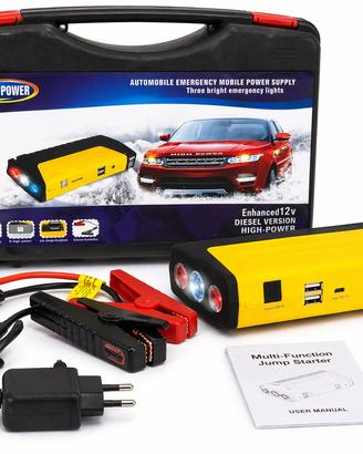 Avviatore di emergenza auto con valigetta e access