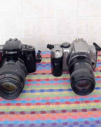 canon elan af +canon digital 300d + 2 ottiche ef