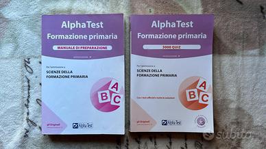 Alpha Test Scienze della formazione primaria