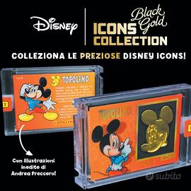 Topolino - Disney icons Black GOLD Collection