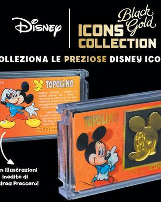 Topolino - Disney icons Black GOLD Collection