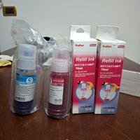 4 Ink Printer Refill Bottiglie 70ml Per Epson EcoT