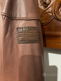 NAPAPIJRI giacca pelle tg. L NUOVA ORIGINALE