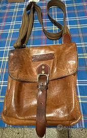 Borsa cuoio timberland uomo vintage