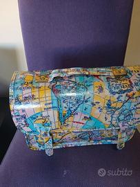 Borsa cartella a tracolla