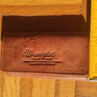 Portachiavi Wrangler in pelle da collezione 