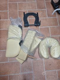 set accessori lettino massaggio