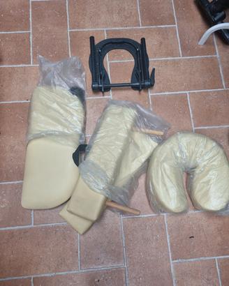 set accessori lettino massaggio