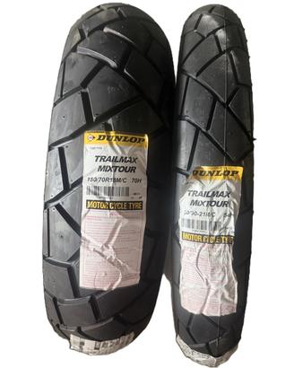 COPPIA DUNLOP TRAILMAX MIXTOUR 90/90-21 - 150/70R1