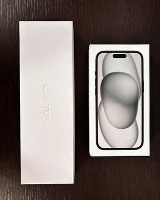 IPhone 15 NUOVO + Apple Watch Serie 9 NIOVO
