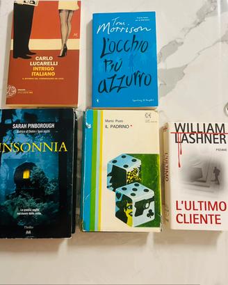 Set 4 libri - Il padrino, lultimo cliente,Insonnia