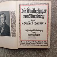 Wagner, Meistersinger canto e pianoforte