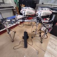 Batteria Clavia Ddrum4 con Rack e Pad ddrum