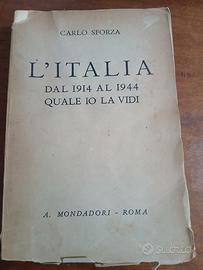 Libro di Carlo Sforza 1944