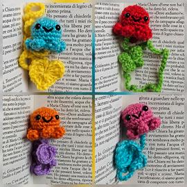 Segnalibro polipo 1 pz 