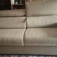 Divano letto con materasso ortopedico eminflex