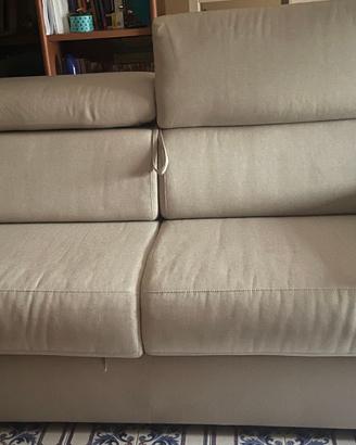 Divano letto con materasso ortopedico eminflex