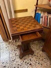 tavolino scacchiera