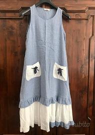 Vestito morbido in cotone