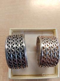 Anello fede larga fascia da 1,2 cm in argento800