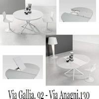 Tavolino trasformabile new rotondo-TAVOLINI ROMA