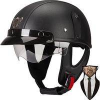 Casco retrò per fotografie stile Sons of Anarchy