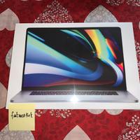 Apple MacBook Pro 16" 1TB SSD, Intel i9 SIGILLATO