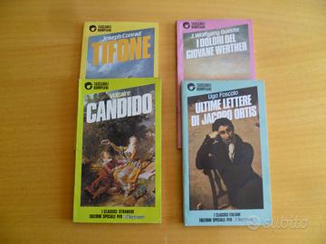 Lotto 4 tascabili Bompiani L'Espresso