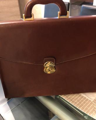 Borsa portadocumenti in cuoio