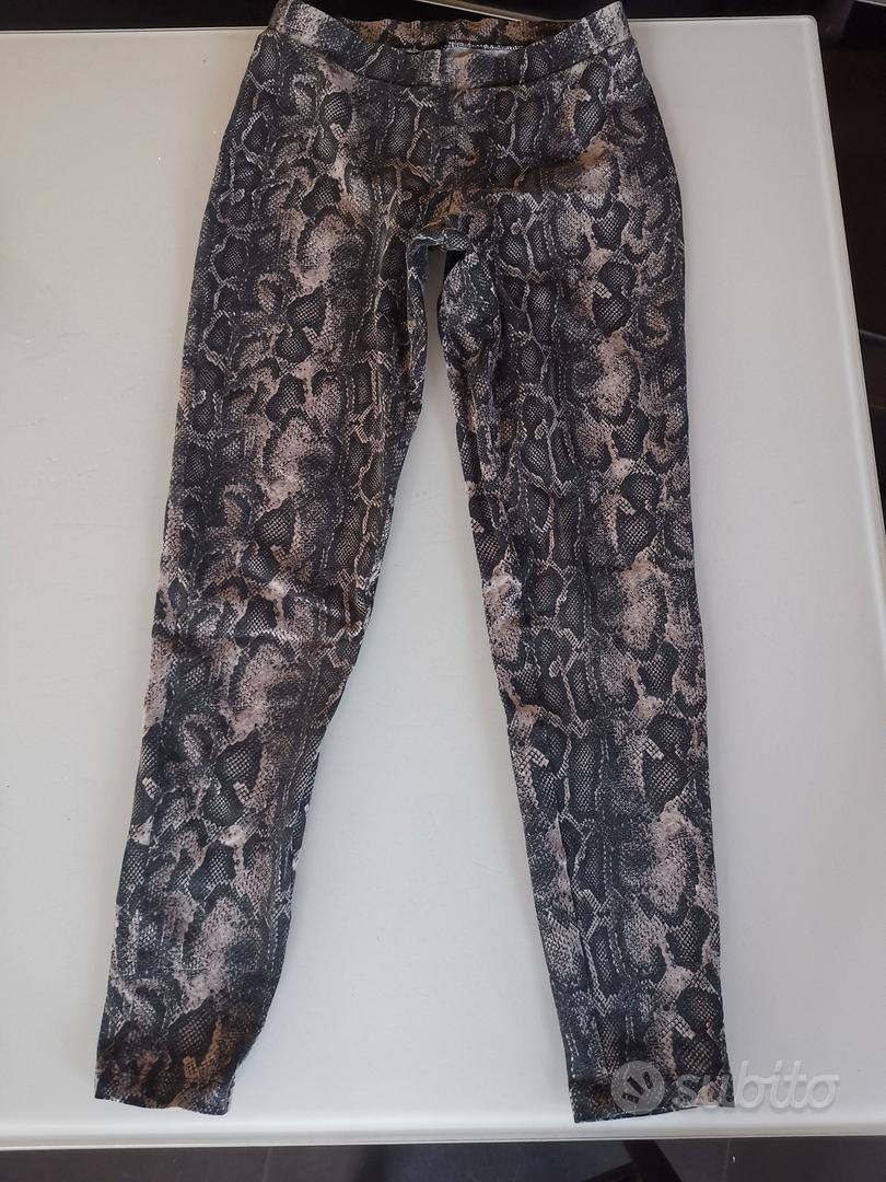 Leggins Tezenis S fantasia serpente Abbigliamento e Accessori In
