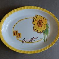 Piatto portata ovale Gran Flower