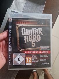 lotto giochi di guitar hero  ps3