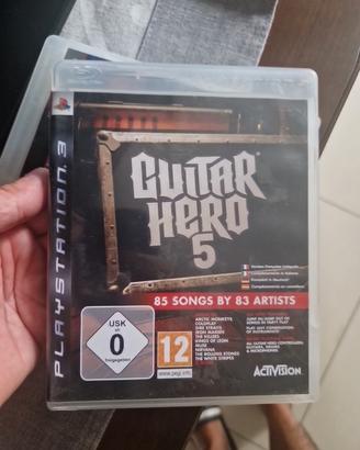lotto giochi di guitar hero  ps3